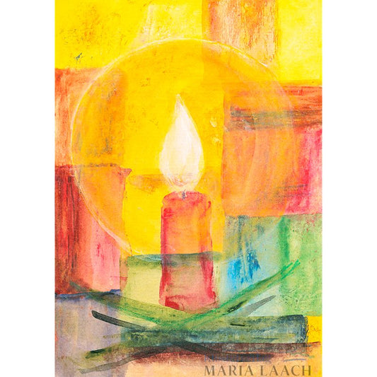 Postkarte 'Weihnachtslicht'