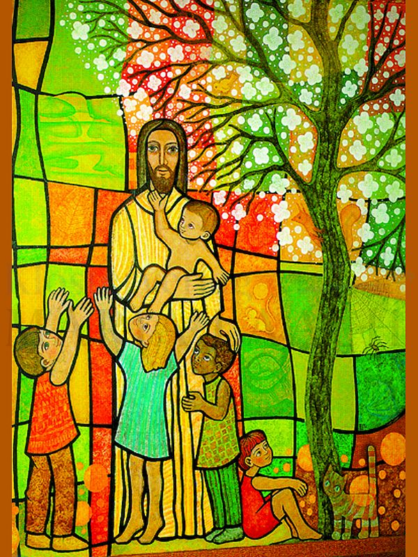 Foto: Jesus, Freund der Kinder