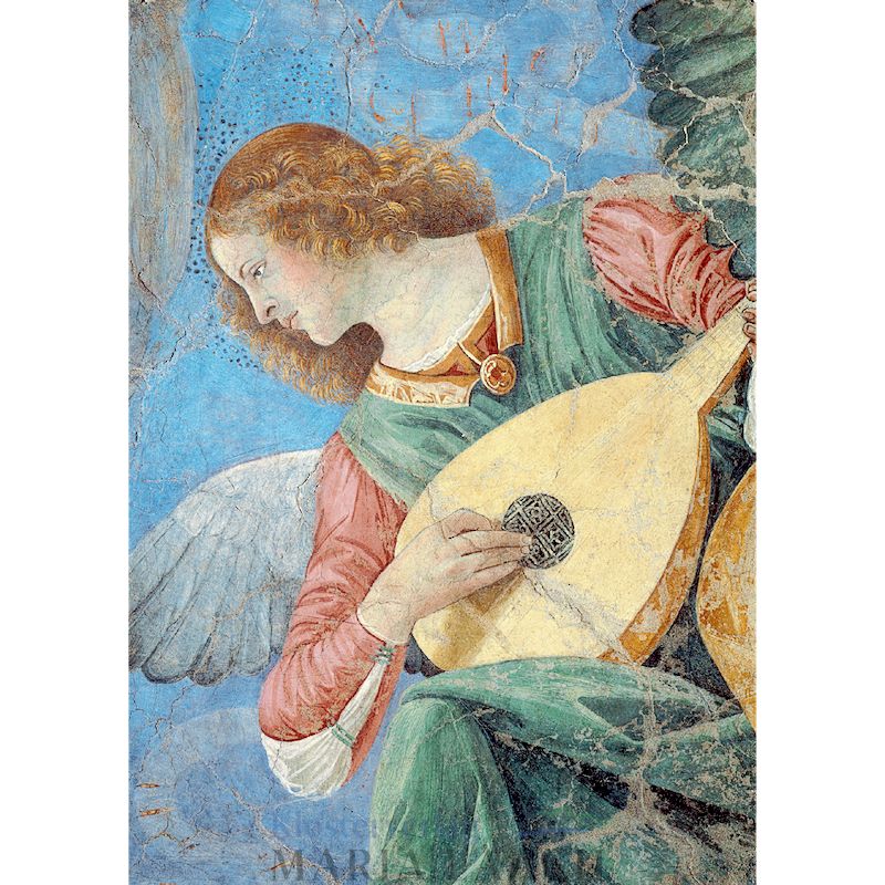 Postkarte "Musizierender Engel"