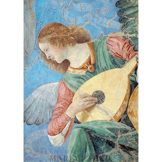 Postkarte "Musizierender Engel"