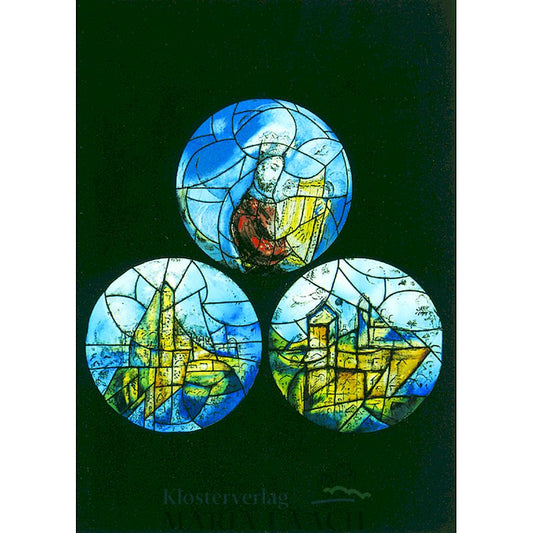 Postkarte 'König David und das himmlische Jerusalem'