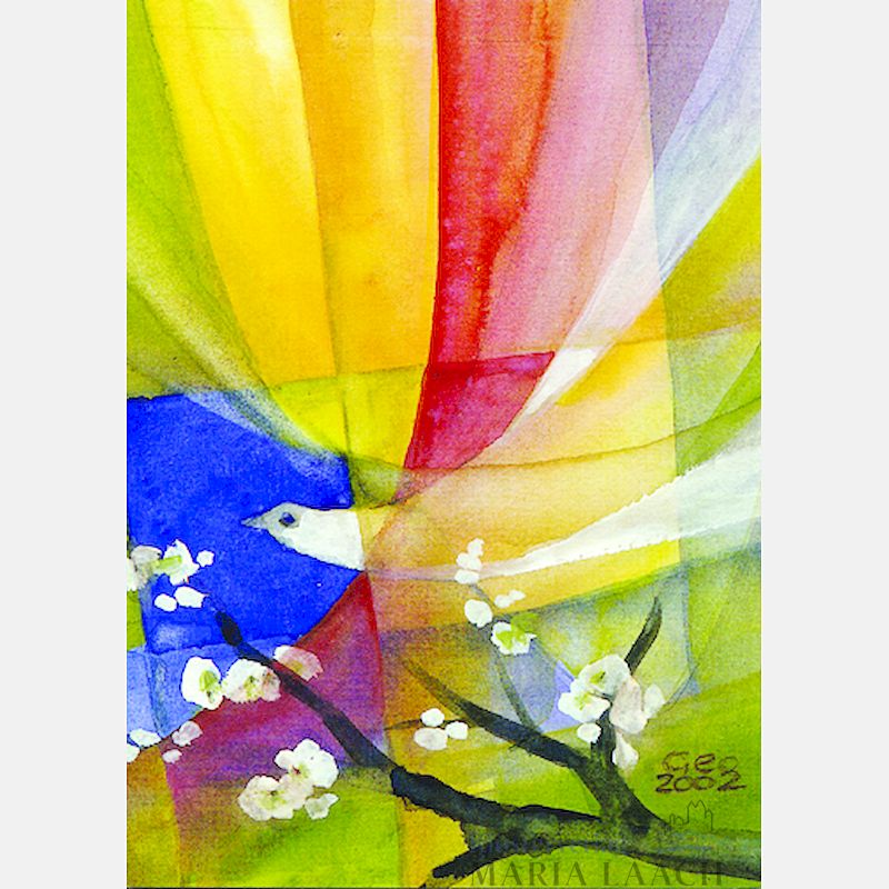 Postkarte "Erwachendes Leben"