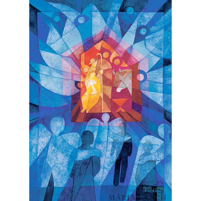 Postkarte 'Nacht der Engel'
