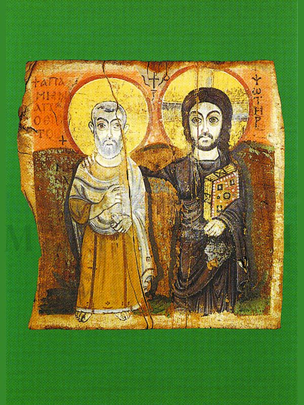 Foto: Christus und der Hl.Menas