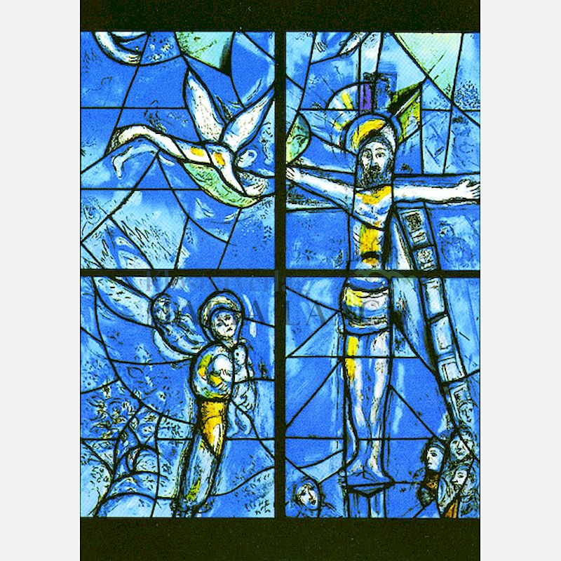 Postkarte 'Christus - Maria mit dem Kind'