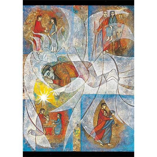 Postkarte 'Joseph und die Menschwerdung Gottes'