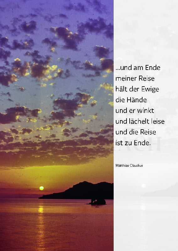 ... und am Ende meiner Reise ...