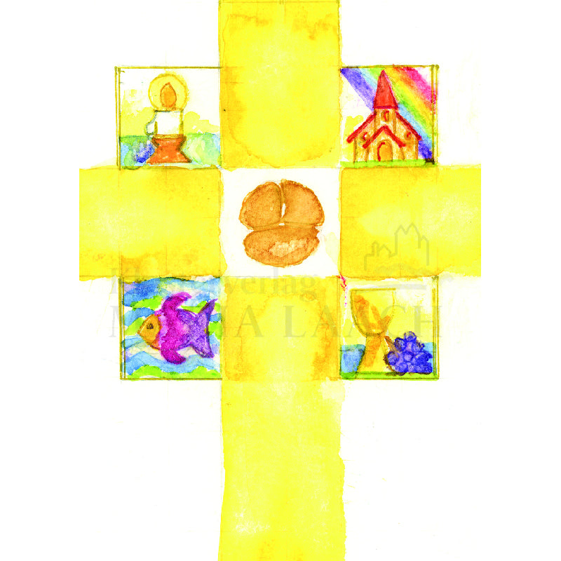 Kreuz mit Brot