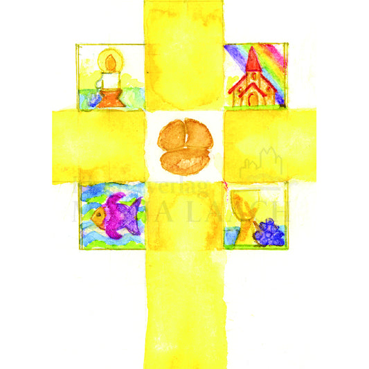 Kreuz mit Brot