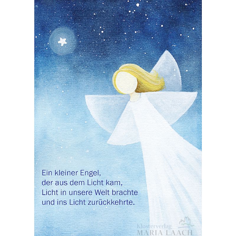 Kondolenzkarte - Ein kleiner Engel ...
