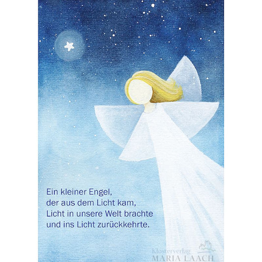 Kondolenzkarte - Ein kleiner Engel ...