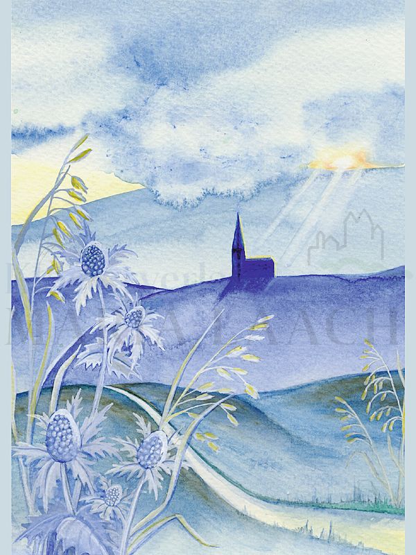 Foto: Weg zur Kirche