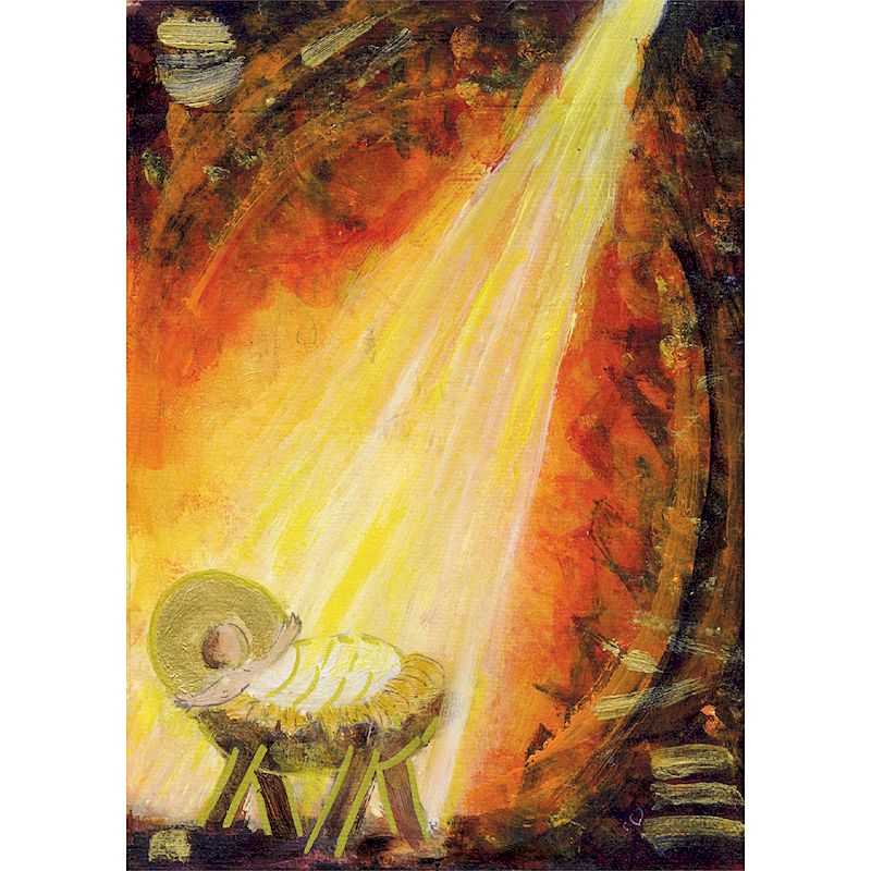 Weihnachtskarte 'Licht, das uns erschien'