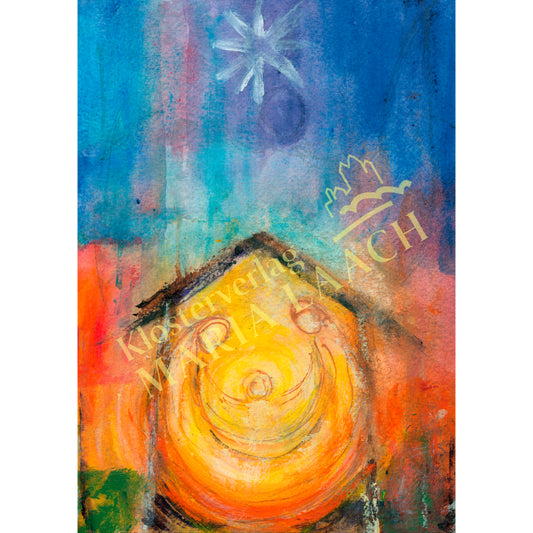 Weihnachtskarte 'Krippe'