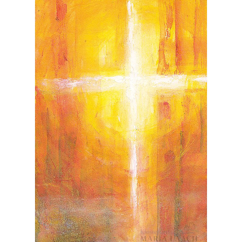 Doppelkarte zu Ostern 'Licht der Hoffnung'