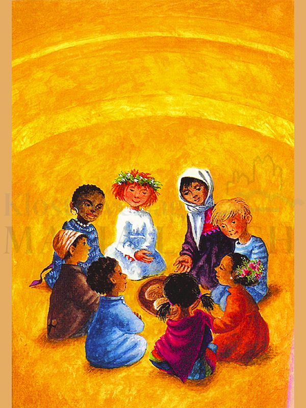 Foto: Kinder der Welt beim Mahl