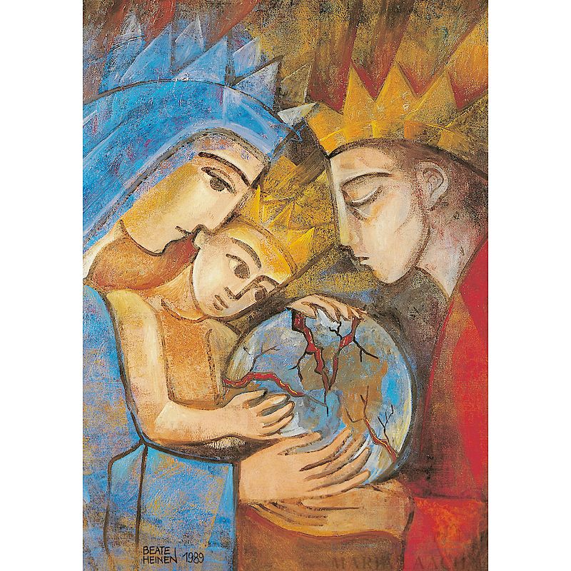 Weihnachtskarte 'Christ, der Retter ist da'