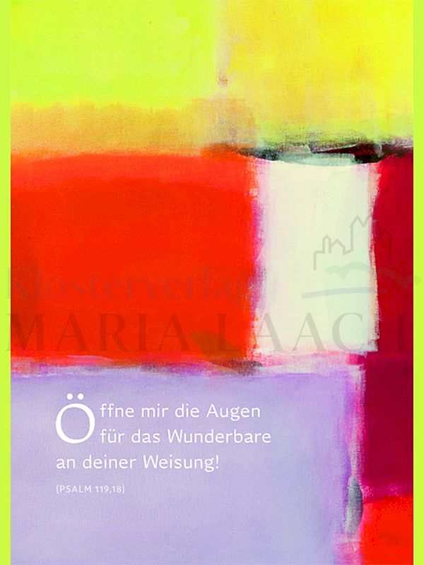 Foto: Öffne mir die Augen für das Wunderbare ...