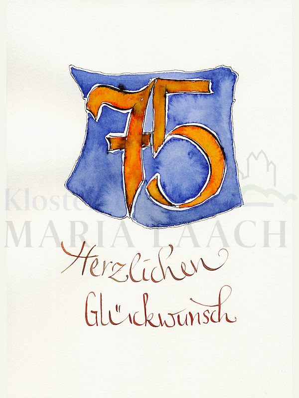 Foto: 75 - Herzlichen Glückwunsch