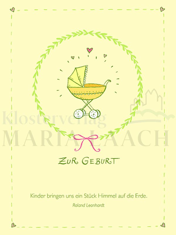 Foto: Zur Geburt - Kinder bringen uns ein Stück Himmel auf die Erde
