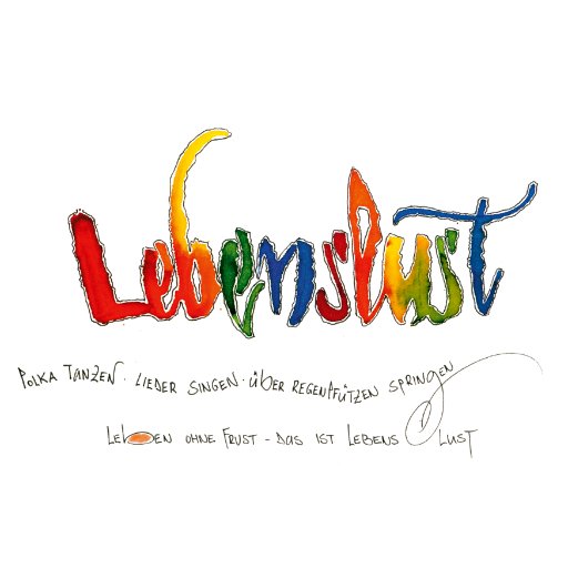 Glückwunschkarte "Lebenslust"