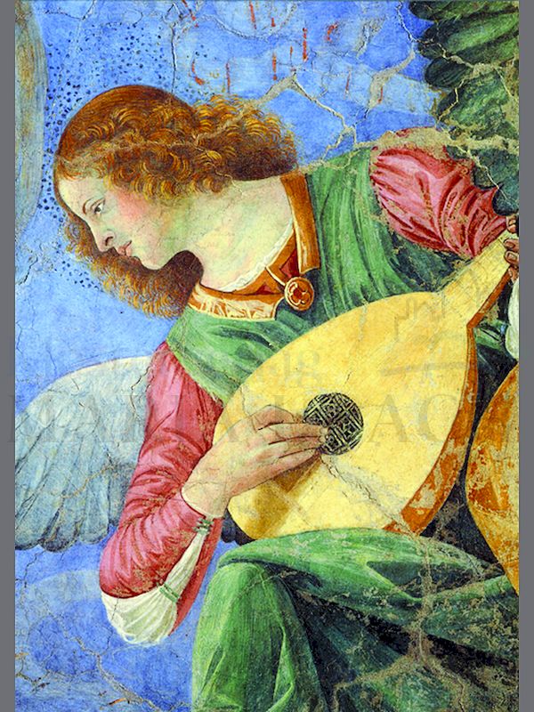 Foto: Musizierender Engel