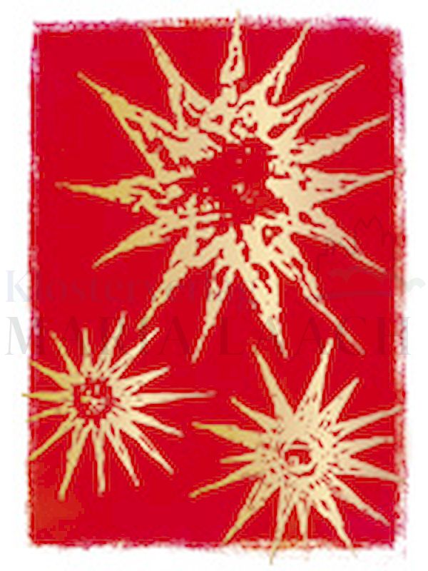 Foto: Sterne (3 Sterne rot)