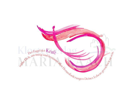 Foto: Magnet Engel der Kraft, 8 x 5 cm