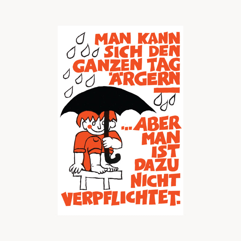Magnet "Man kann sich den ganzen Tag…"