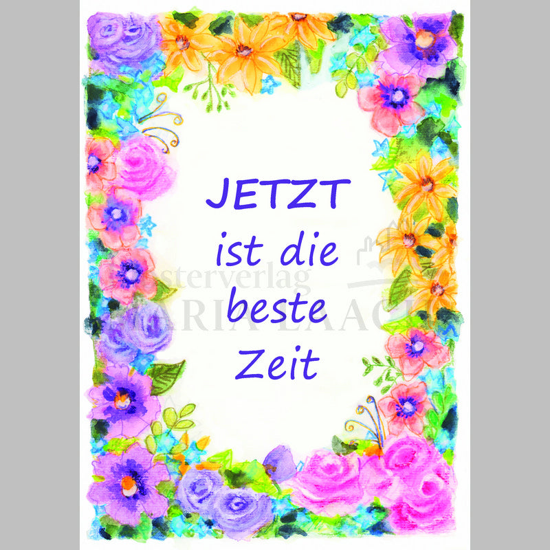 Magnet "Jetzt ist die beste Zeit"