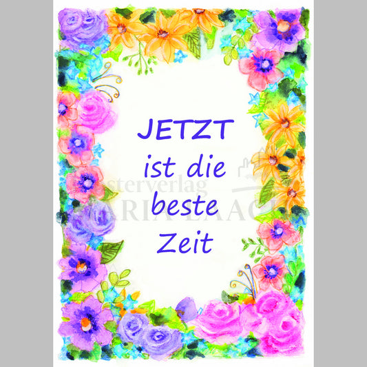 Magnet "Jetzt ist die beste Zeit"