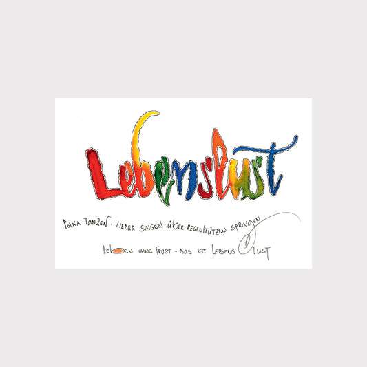Magnet "Lebenslust"