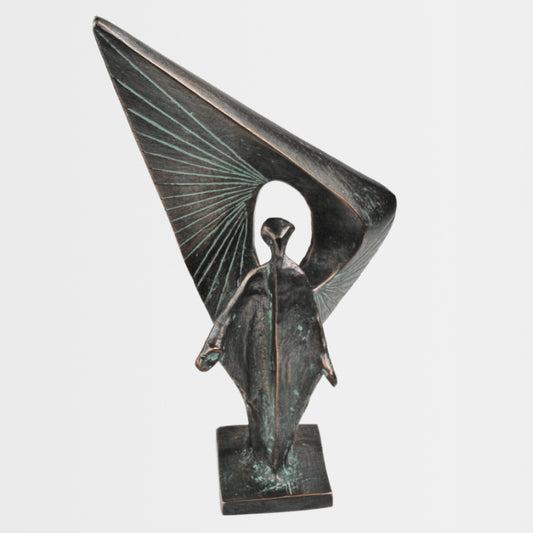 Bronzeskulptur "Laacher Jahrtausendengel"