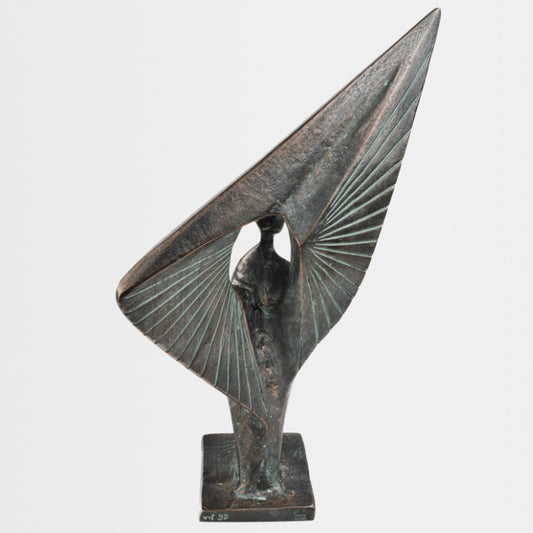Bronzeskulptur "Laacher Jahrtausendengel"
