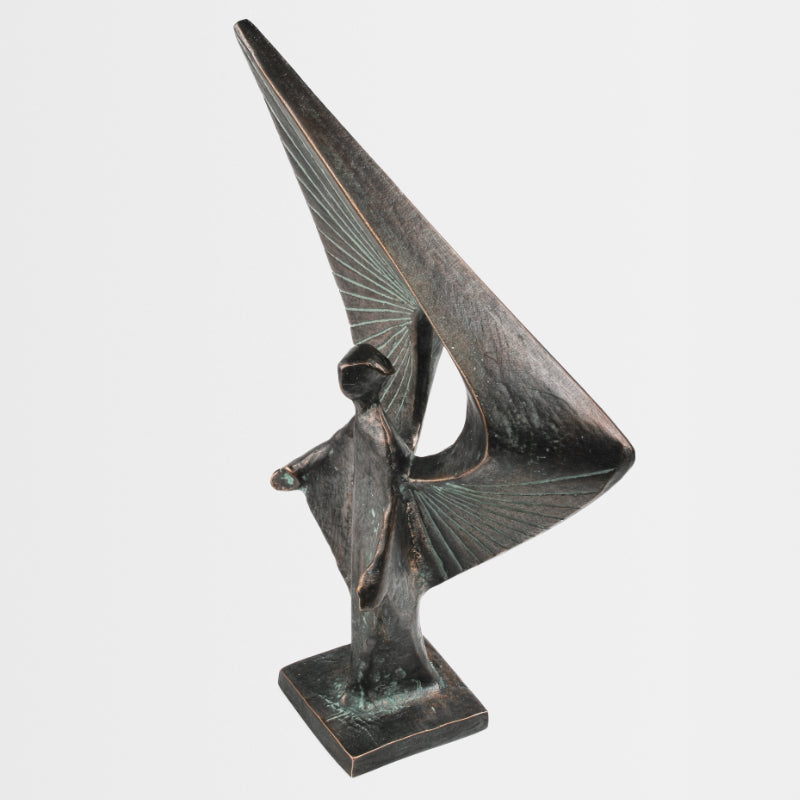 Bronzeskulptur "Laacher Jahrtausendengel"