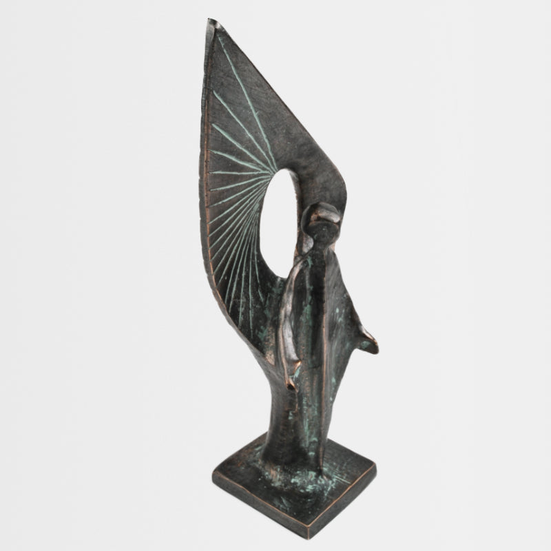 Bronzeskulptur "Laacher Jahrtausendengel"