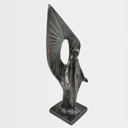 Bronzeskulptur "Laacher Jahrtausendengel"