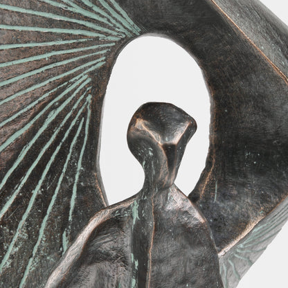 Bronzeskulptur "Laacher Jahrtausendengel"