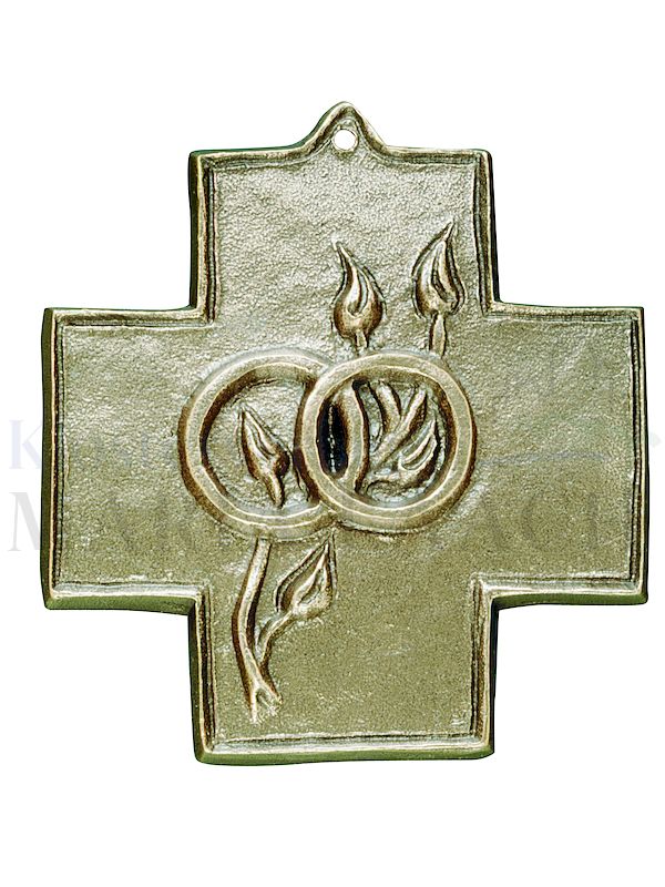 Foto: Kreuz Vermählung, 9 x 9 cm