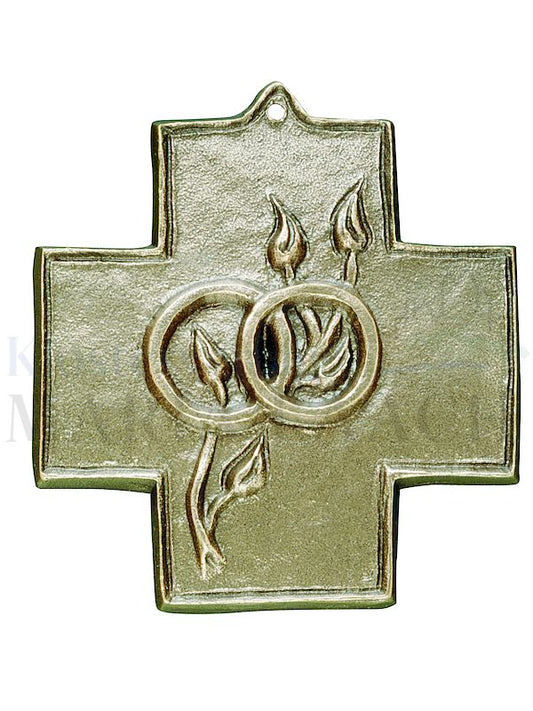Foto: Kreuz Vermählung, 9 x 9 cm