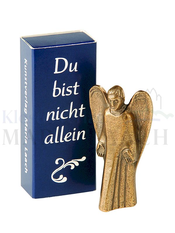 Foto: Figur Schützender Engel, vollpastisch, 6,7 cm hoch