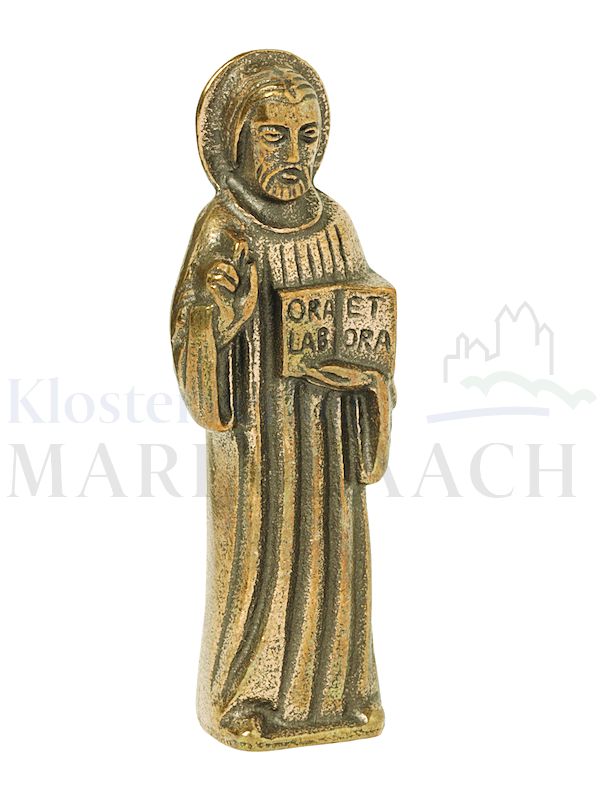 Foto: Figur Hl. Benedikt von Nursia, vollplastisch, 8 cm hoch