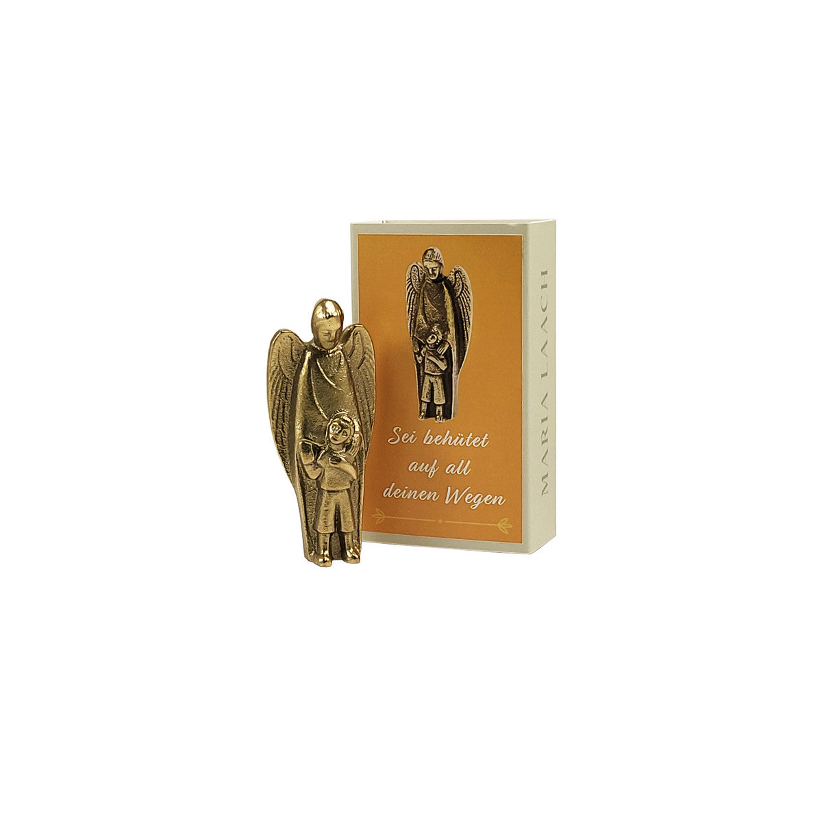 Bronze-Engel "Sei behütet auf all deinen Wegen"