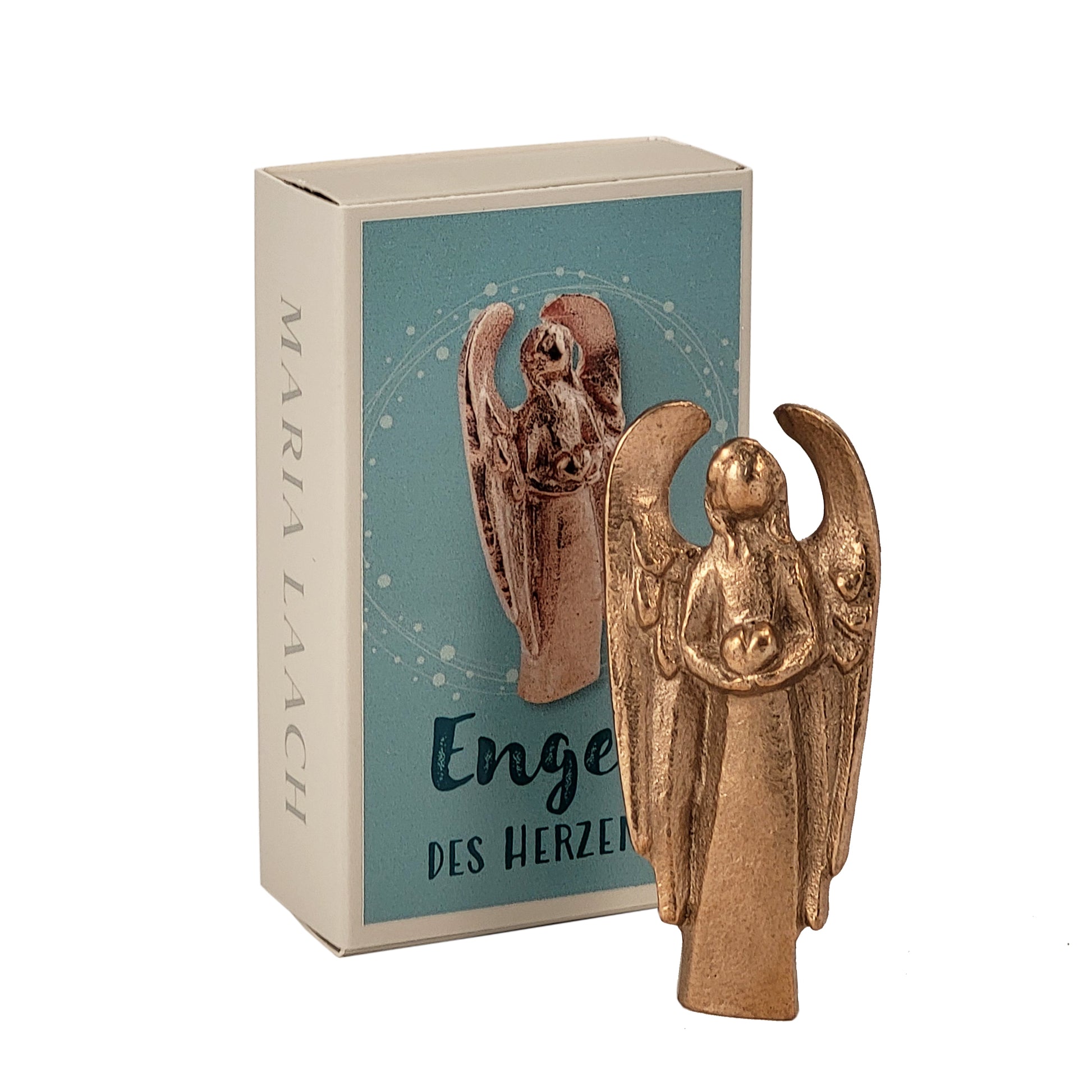 Bronze-Engel "Engel des Herzens"