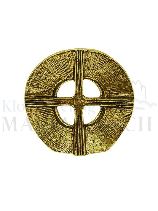 Foto: Steh-Plakette Kreuz, durchbrochen, Ø 9 cm, mit Expertise