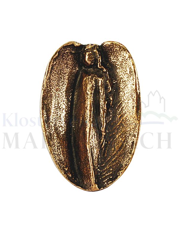 Foto: Handschmeichler Engel in Federform, 4,4 x 2,9 cm