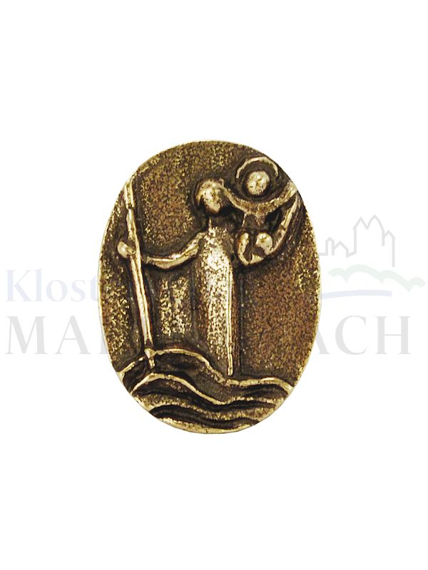 Foto: Autoplakette Christophorus, 4 x 3 cm