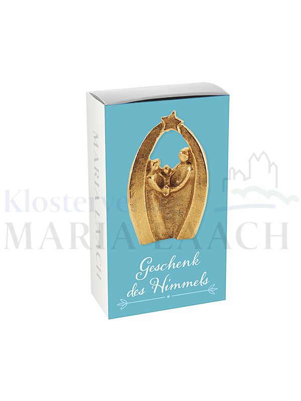 Foto: Mini-Stehplakette Krippe mit Stern, 5 cm hoch