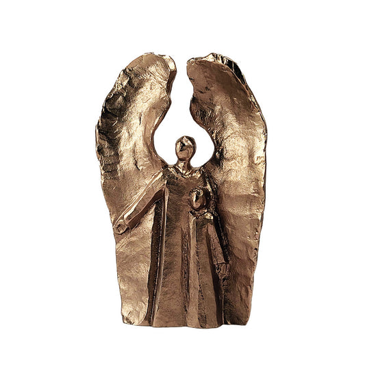 Bronzefigur "Wegbegleiter Engel"