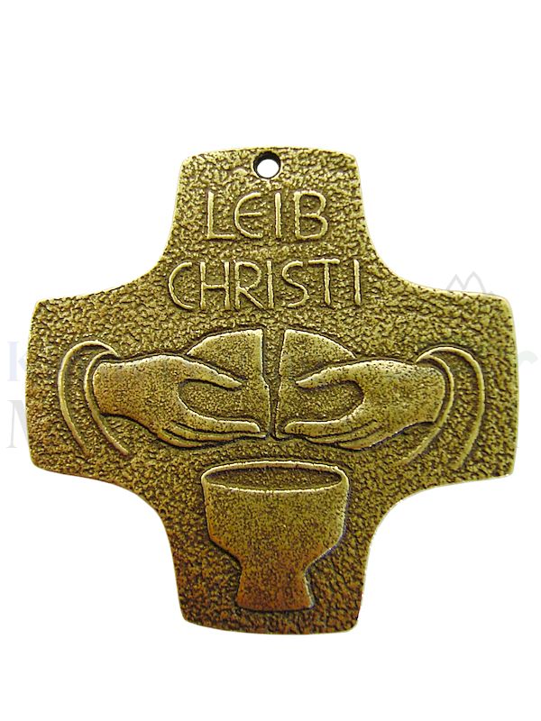 Foto: Kreuz Leib Christi, 7 x 7 cm